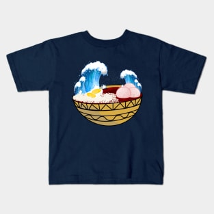 Great Wave Ramen Kids T-Shirt